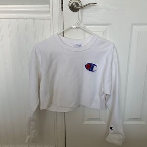 Champion (Size S) Reverse Weave Crop Sweatshirt